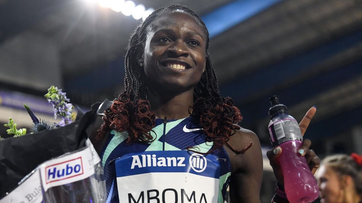 Namibian Christine Mboma wins Brussels 200m Diamond League