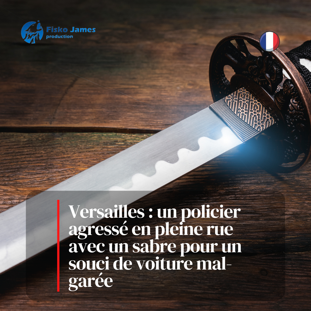 Versailles : un policier agressé avec un sabre