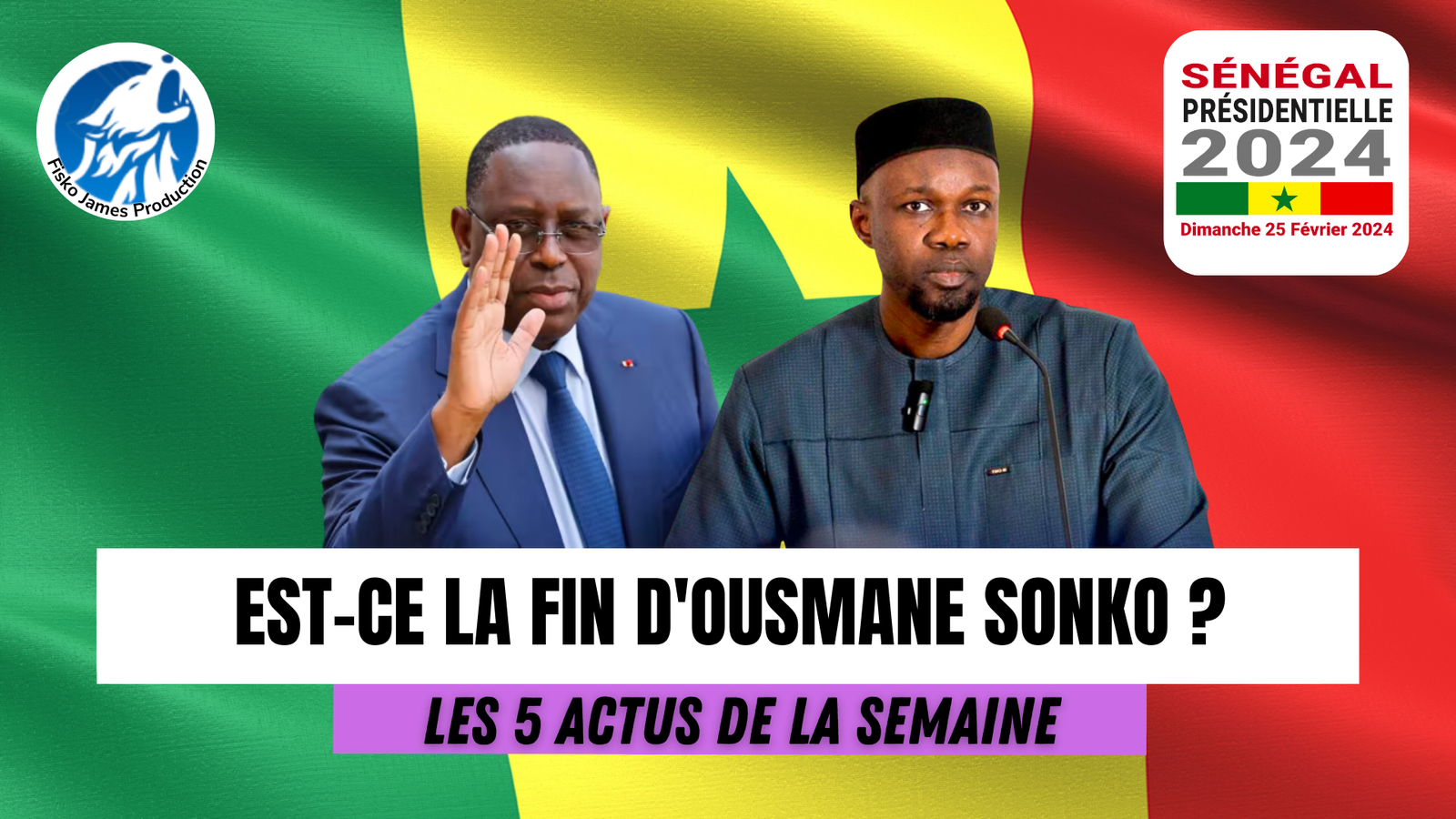 Ousmane Sonko arrêté, situation explosive au Niger, Miss France est orphelin (Actus de la semaine)